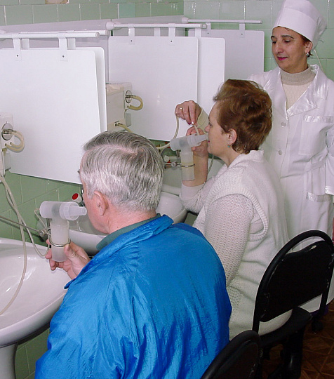 Санаторий «Кавказ» Ессентуки, орошение полости рта минеральной водой Санаторий «Кавказ» Ессентуки, орошение полости рта минеральной водой