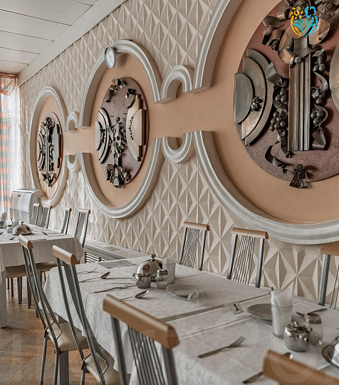 Железноводская Клиника НИИ Курортологии. Столовая Железноводская Клиника НИИ Курортологии. Столовая