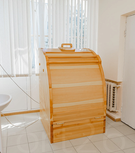 Санаторий «им. Н.К Крупской» Железноводск, кедровая бочка Санаторий «им. Н.К Крупской» Железноводск, кедровая бочка