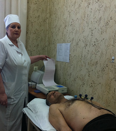 Санаторий «Кавказ» Ессентуки, ЭКГ Санаторий «Кавказ» Ессентуки, ЭКГ