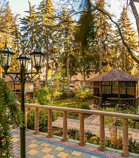 Санаторий «Радуга», Кисловодск. Территория Санаторий «Радуга», Кисловодск. Территория