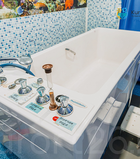 Клинический санаторий «Элорма», Кисловодск. Ванное отделение Клинический санаторий «Элорма», Кисловодск. Ванное отделение