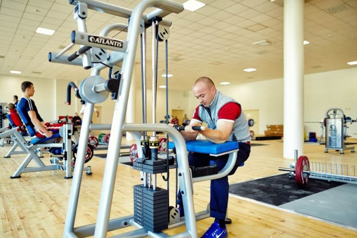 Спортивно-оздоровительный комплекс «Вершина 1240», Кисловодск. Тренажёрный зал