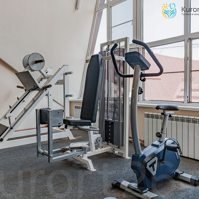  Санаторий «Колос» г. Кисловодск. Тренажёрный зал, настольный теннис