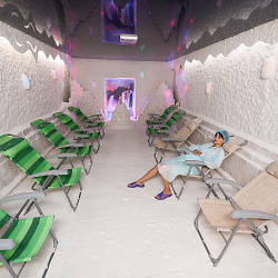  Санаторий «Центр-Союз» г. Ессентуки. Соляная пещера