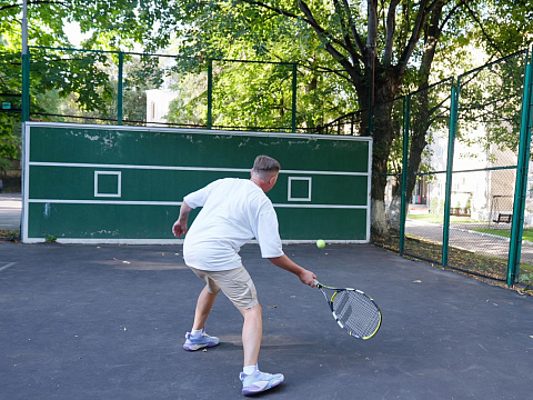 Санаторий «Шахтёр» г. Ессентуки. Теннис