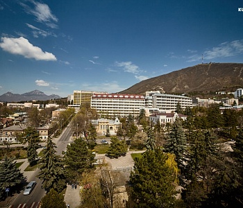 Санаторий «Тарханы», Пятигорск. Вид из номера