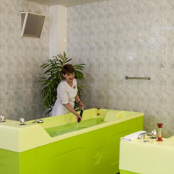  Санаторий «им. М.И. Калинина» г. Ессентуки. Ванное отделение, подводный душ-массаж