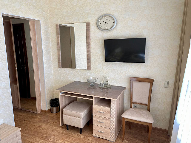 Санаторий «Москва», Ессентуки. 1-местный 1-комнатный Стандарт, Корпус 1