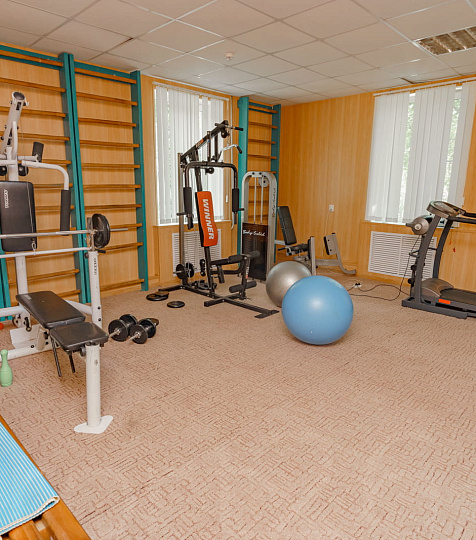  Пансионат с лечением «Геолог Казахстана», Железноводск. Тренажерный зал