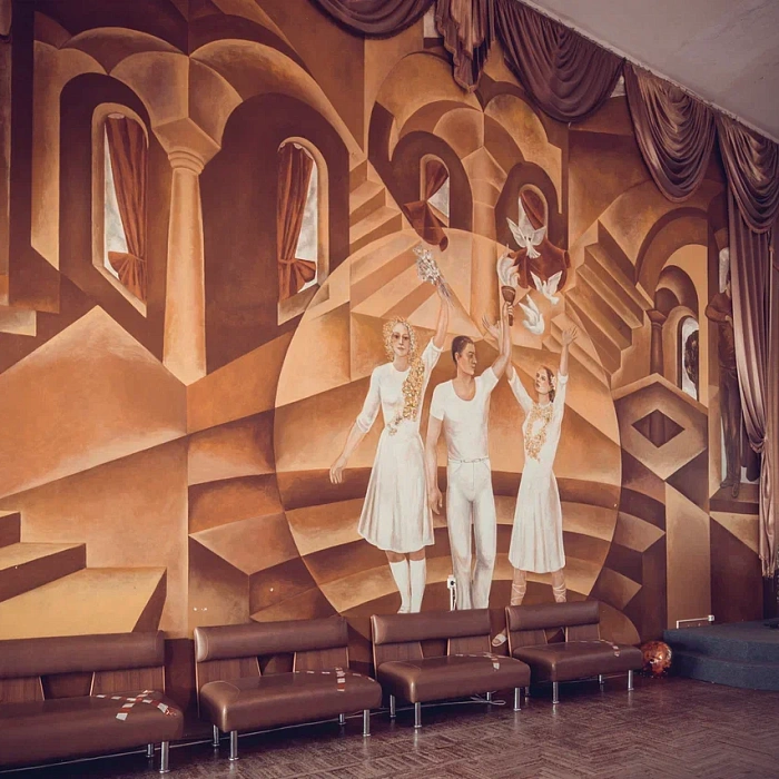  Санаторий «Целебный Ключ» Ессентуки. Танцплощадка