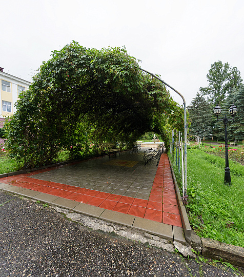  Санаторий "Кавказ" Кисловодск. Территория