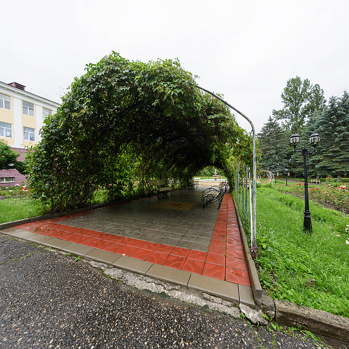  Санаторий "Кавказ" Кисловодск. Территория