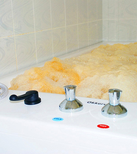  Санаторий «Нива» Ессентуки, ванное отделение, пенно-солодковая ванна