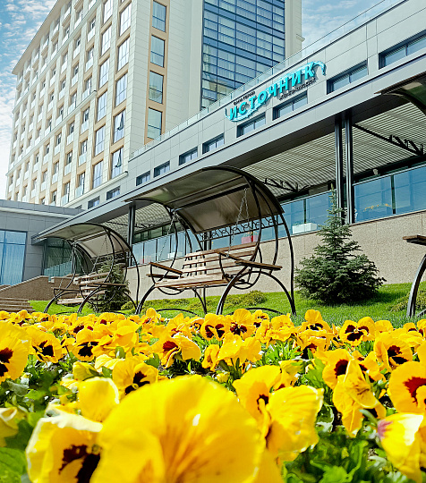  Санаторий «Источник» г. Железноводск. Территория