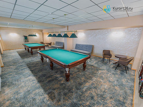 Санаторий «Тарханы», Пятигорск. Бильярд