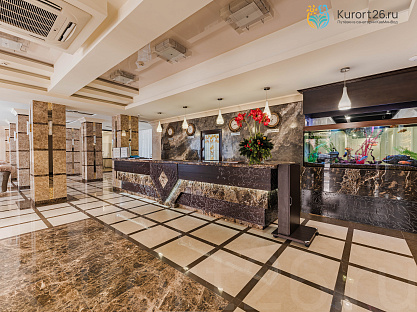 Санаторий «Радуга», Кисловодск. Ресепшен
