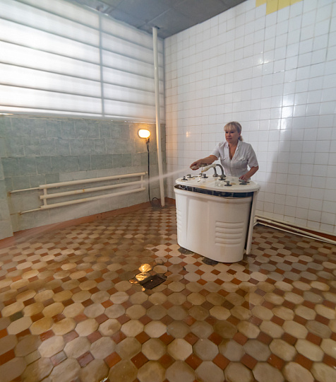  Санаторий «им. Семашко», Кисловодск. Лечебный душ