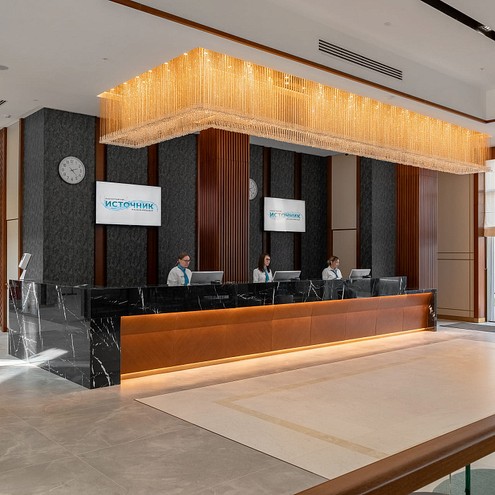  Санаторий «Источник» г. Железноводск. Ресепшен