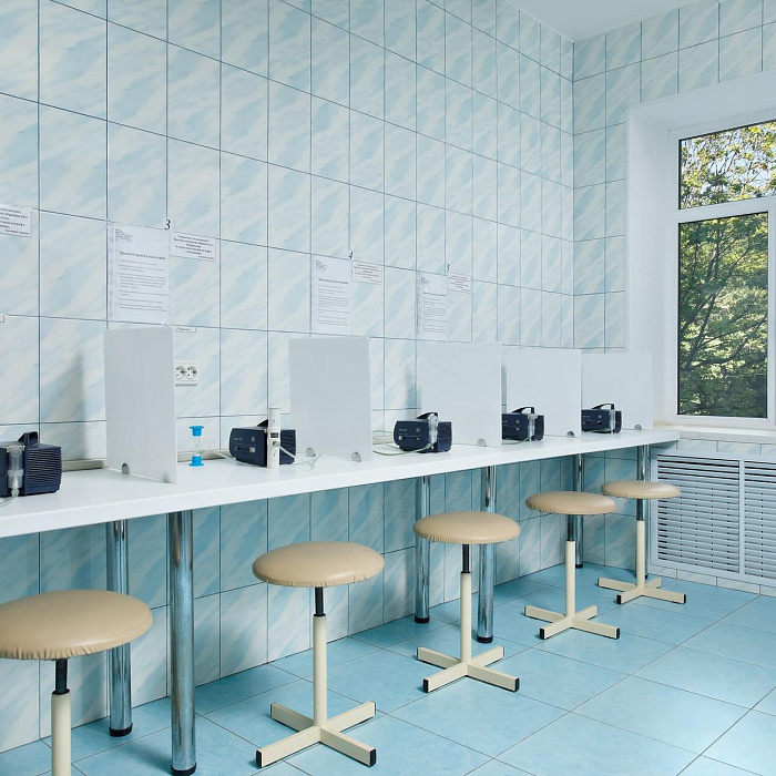  Санаторий «Шахтёр» г. Ессентуки. Кабинет ингаляций