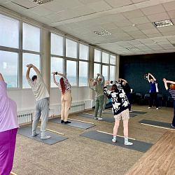  Пансионат «Искра» г. Пятигорск. Зал ЛФК