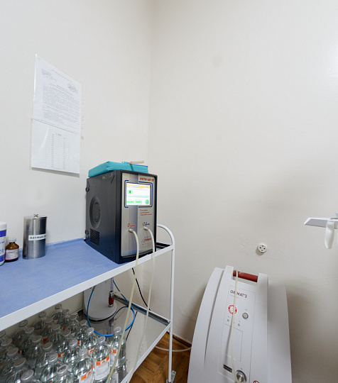  Санаторий «им. Эрнста Тельмана», Железноводск. Аппарат для озонотерапии