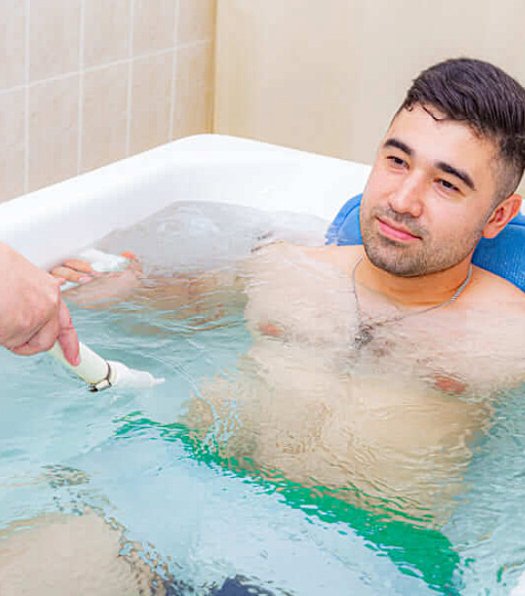  Санаторий «Казахстан» г. Ессентуки. Подводный душ-массаж