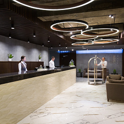  Спа-отель Green Resort Hotel & Spa г. Кисловодск.  Зона ресепшн