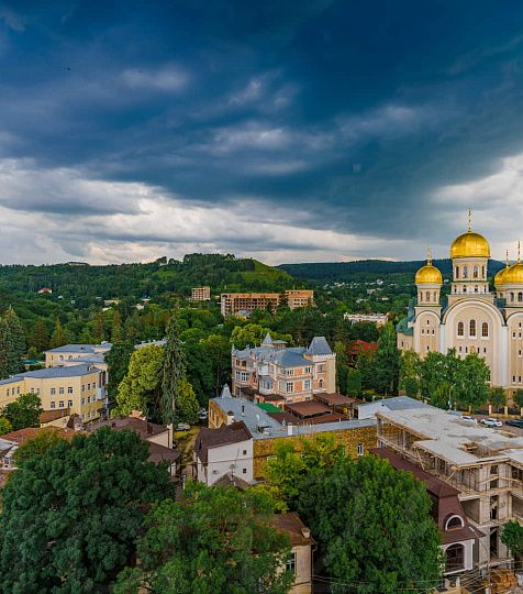  Санаторий Крепость г. Кисловодск, вид из окон