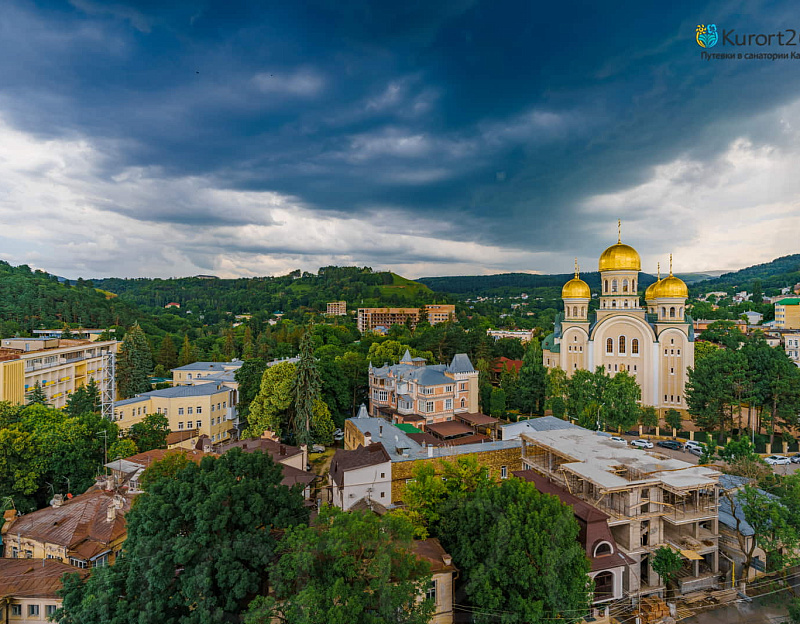  Санаторий Крепость г. Кисловодск, вид из окон