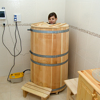  Пятигорская Клиника НИИ Курортологии, фито-сауна "Кедровая бочка"