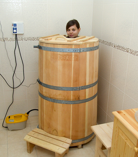  Пятигорская Клиника НИИ Курортологии, фито-сауна "Кедровая бочка"