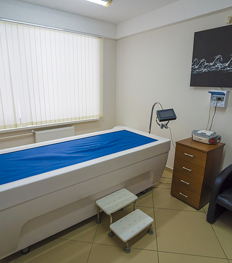  Санаторий «Плаза» г. Железноводск. Гидромассажная кушетка.