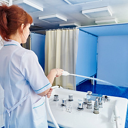  Санаторий «Казахстан» Ессентуки. Гидропатия, душ Шарко