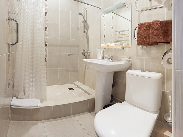 Санаторий «Бештау», Железноводск. 1-комнатный номер в 2-местном блоке «Стандарт+» с раздельным размещением (малая комната)