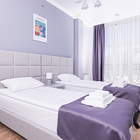 Люкс 4-местный 2-комнатный