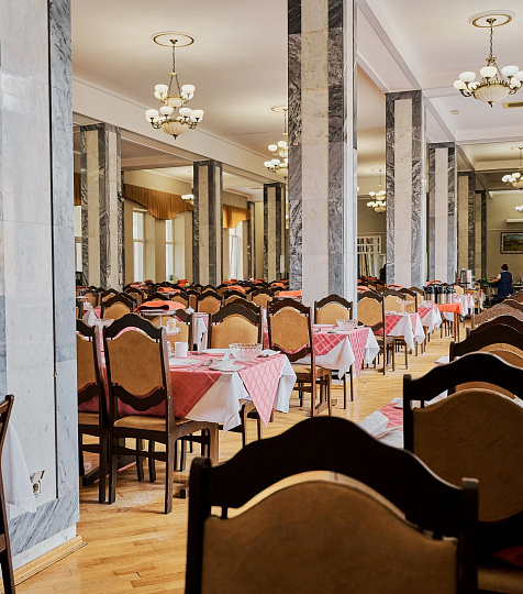  Кисловодский военный санаторий, г. Кисловодск. Столовая