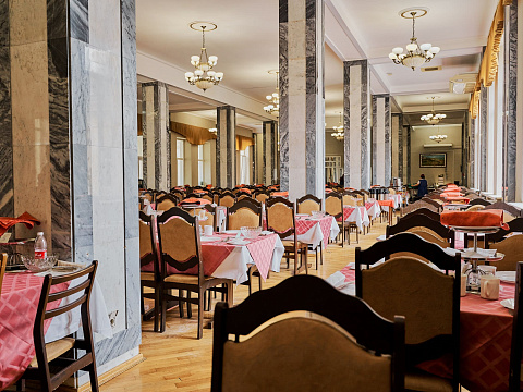  Кисловодский военный санаторий, г. Кисловодск. Столовая