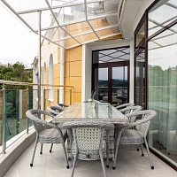  Cанаторий «Вернисаж» г. Кисловодск. Номер Пентхаус, выход на балкон