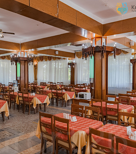  Санаторий «Эльбрус» Железноводск. Столовая