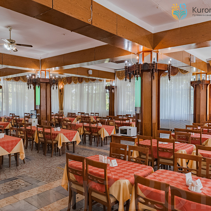  Санаторий «Эльбрус» Железноводск. Столовая