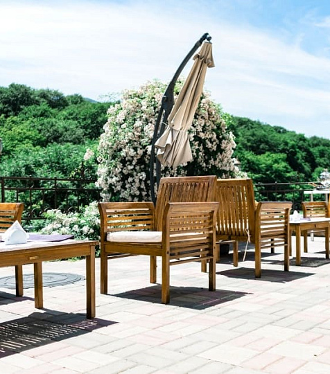  Санаторий «Буковая роща»  г. Железноводск. Зона отдыха на улице