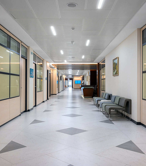  Санаторий «Источник» г. Железноводск. Коридор в медицинском корпусе