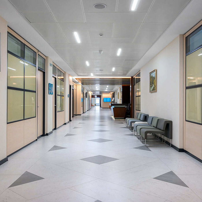  Санаторий «Источник» г. Железноводск. Коридор в медицинском корпусе