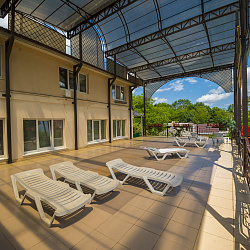  Санаторий «Элита», Пятигорск. Летняя веранда