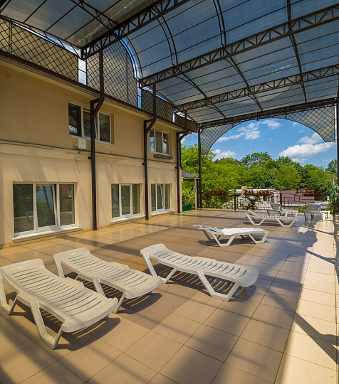  Санаторий «Элита», Пятигорск. Летняя веранда