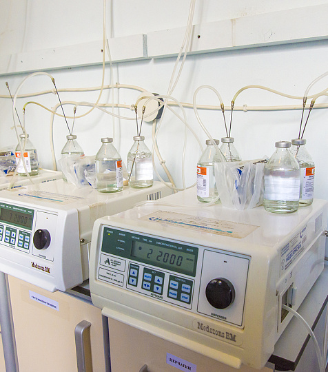  Санаторий «им. Г.К. Орджоникидзе», Кисловодск. Аппараты для озонотерапии