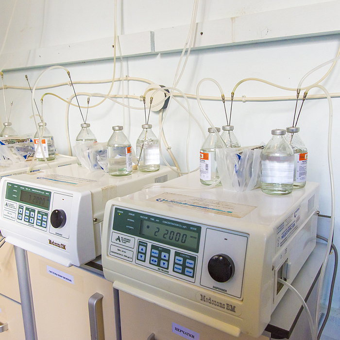  Санаторий «им. Г.К. Орджоникидзе», Кисловодск. Аппараты для озонотерапии