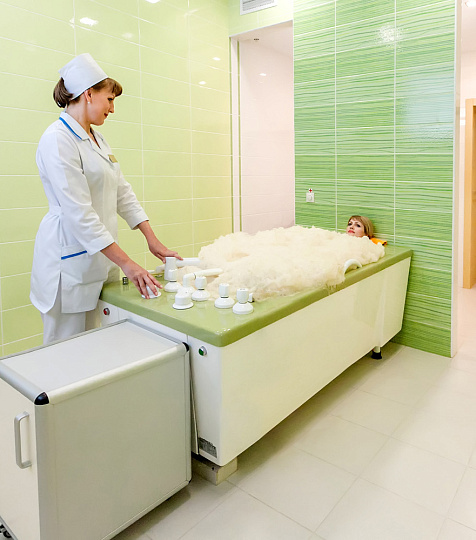  Санаторий «Заря», Кисловодск. Солодковая ванна