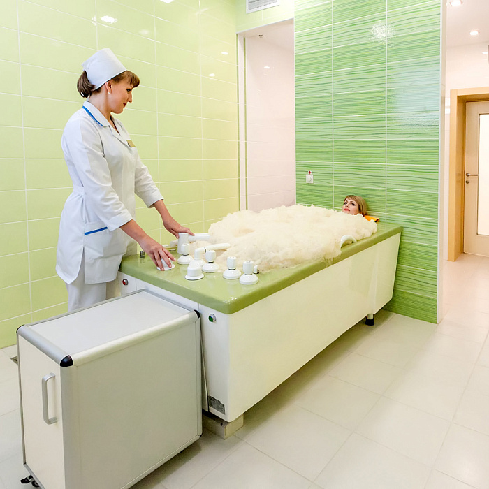  Санаторий «Заря», Кисловодск. Солодковая ванна